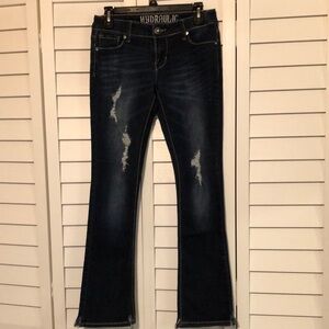 Hydraulic stressed jeans size 5/6